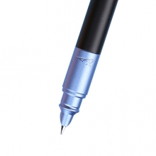 毕加索（pimio）钢笔签字笔特细0.38mm男女学生用成人书写用礼盒装礼品笔星球系列977星蓝