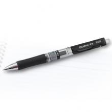 齐心（Comix）EB35 黑色子弹头按动中性笔 0.5mm 黑色 （计价单位：支）