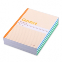 渡边 G6807 B5 80页 胶装软皮本 6本/包