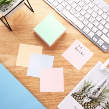 晨光 YS-348 3X3自粘静电贴80页浅素系列 5本/包