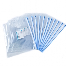 广博 P0006 A4PVC透明拉链袋 A4 透明