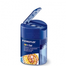 施德楼 512 128 三角双孔笔刨 蓝色