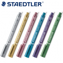 施德楼 8323-373 金属色记号笔-蓝色