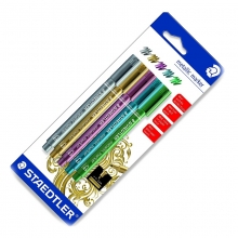 施德楼 8323-232 金属色记号笔-红色