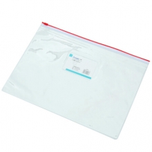 广博 P0006 A4PVC透明拉链袋 A4 透明