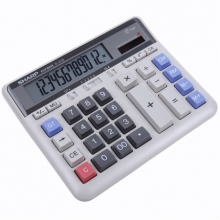夏普（SHARP）EL-2135 商务办公型计算器 灰色
