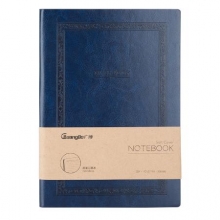 广博  GBP20016  96页皮面记事本 横线本 混色