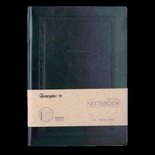 广博  GBP20016  96页皮面记事本 横线本 混色