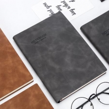 广博 GBP20020  皮面记事本 25K 120张 金丝绒系列 混色