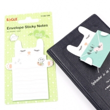 益而高 TYSN7398 异形告事贴 白色小兔