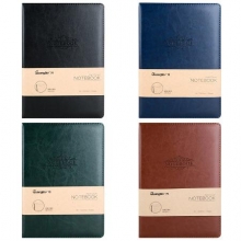 广博  GBP20019  120页皮面记事本 混色