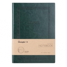 广博  GBP20016  96页皮面记事本 横线本 混色