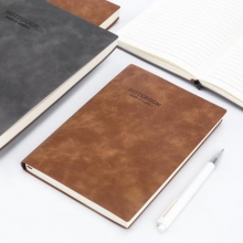 广博 GBP20020  皮面记事本 25K 120张 金丝绒系列 混色