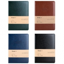 广博 GBP20018  120页简约皮面记事本 混色