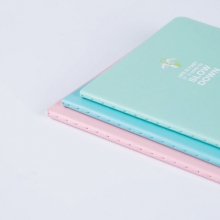 广博 FB60037 多彩香气缝线本 A6 46页 玫红色