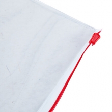 广博 P0007 透明拉链袋 A5 颜色随机