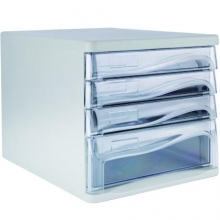 广博   WJK9265-B   四层文件柜(不带锁，黑色）