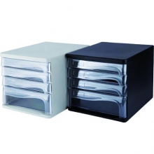 广博   WJK9265-B   四层文件柜(不带锁，黑色）