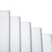 广博 CB5663 40cm直尺 40cm 透明