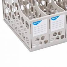 广博  WJK9238-H  五联文件框(塑封装、灰色）