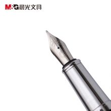 晨光（M&G）AFPW4802 金属钢笔 商务办公签名希格玛钢笔 黑色单支装