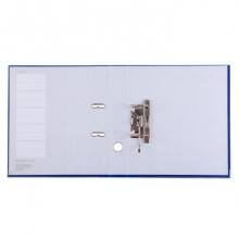 齐心 A208N F/C 3寸半包胶快劳夹 蓝色