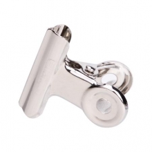 广博(GuangBo)PJ5205 29mm圆形财务票据夹 金属夹子 6只/袋