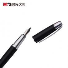 晨光（M&G）AFPW4802 金属钢笔 商务办公签名希格玛钢笔 黑色单支装