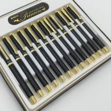 晨光 AFP43105 文具钢笔皇冠钢笔黑色笔杆大气学生用小包尖钢笔 皇冠钢笔