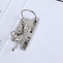 齐心 A208N F/C 3寸半包胶快劳夹 蓝色