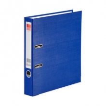 齐心 A208N F/C 3寸半包胶快劳夹 蓝色