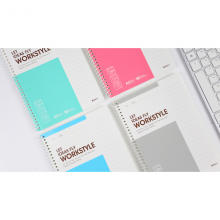 晨光 M＆G 单线圈螺旋本 APY6LK10 A5 （混色） 50页/本