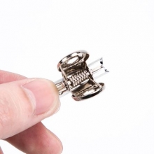 广博(GuangBo)PJ5205 29mm圆形财务票据夹 金属夹子 6只/袋