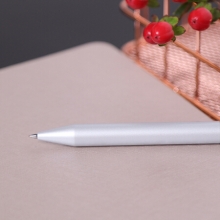 齐心 GPP009 旋转金属中性笔 0.5mm 匹配笔芯 R009 深空灰色 （计价单位：支）