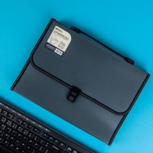 晨光 AWTN1714 商务办公事务包(灰、蓝）