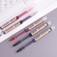 白雪 T17 加粗直液式走珠笔 中性笔 0.55MM 红色 （计价单位：支）