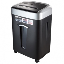 齐心 S6625 碎纸机 4级保密/25张/35L/60min 银黑色