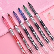 白雪(snowhite) U3 6支/套 六色墨水直液式走珠笔套装中性笔 （计价单位：套）