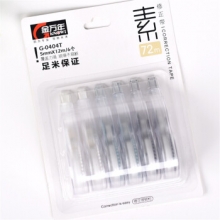 金万年 G-0404  素系列经典型1支装12m*5mm修正带-多颜色