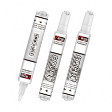 金万年 G-09240  白色直液式透窗按压大容量记号笔-白色