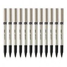 三菱（Uni）UB-177 0.7MM中性笔  耐水耐晒走珠笔 黑色 12支/盒