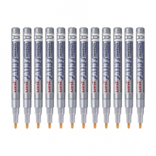 三菱（Uni）PX-21 小字油漆笔  0.8-1.2mm  银色 （可用于汽车补漆）