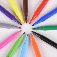 金万年  G-0582A  易洗净可水洗六角杆24色筒装彩色水彩笔