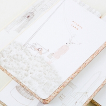 广博(GuangBo)KGY21372 B6记事本 （动物庄园）118张 颜色随机