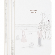 广博(GuangBo)KGY21372 B6记事本 （动物庄园）118张 颜色随机