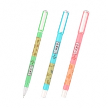金万年 G-12940  和风系彩色盖0.35全针管配RS06芯拔帽中性笔-蓝 （计价单位：支）