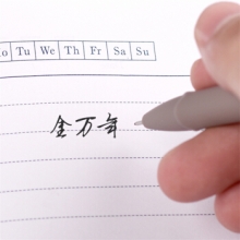 金万年 G-1125A  金致大容量橡胶漆0.5MM半针配RS14芯拔帽中性笔 （计价单位：支）