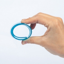 马培德 Maped 柔软直尺20cm 天蓝色 韧性好不易折断耐用软尺 279210CH