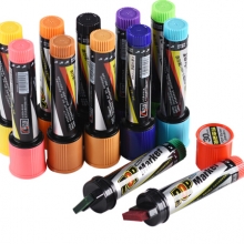 金万年（Genvana）G-0931海报笔 30mm斜头手写海报笔 广告设计马克笔 唛克笔 12色套装