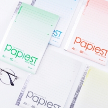 广博(GuangBo)GBR51009 80张记事本 无线软抄装订本 颜色随机